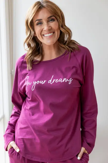 In Your Dreams Set, oversized long pyjama set